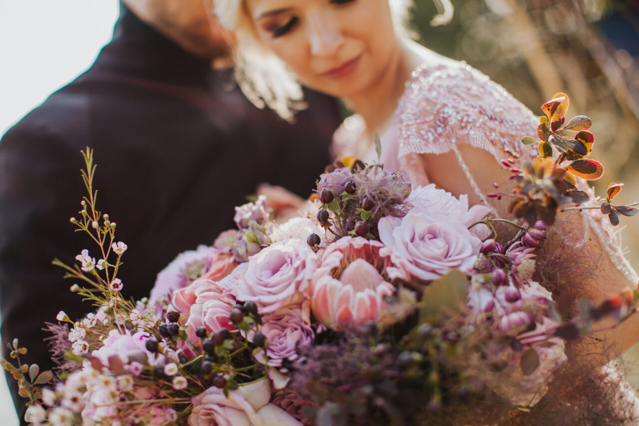 ramo de novia de la vendimia